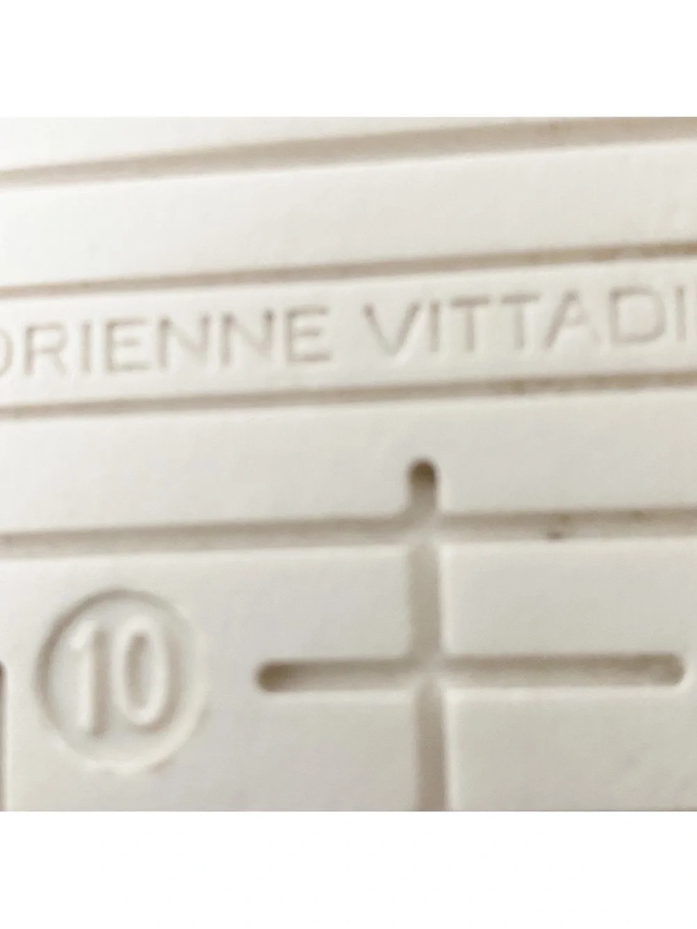 LeatherSport Toe Loop Sandal Adrienne Vittadini Platform Minimalist Asymmetrical